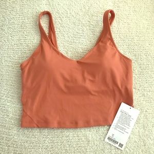 NWT Align Tank Lululemon Rustic Coral size 10